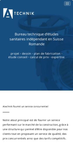 Le site web éco-responsable atechnik.ch émet 0.03 grammes de Co2 sur internet avec un Green IT ecoindex en grade A. Création de site web écologique par l'agence d'éco conception web Atecsa SA en suisse romande